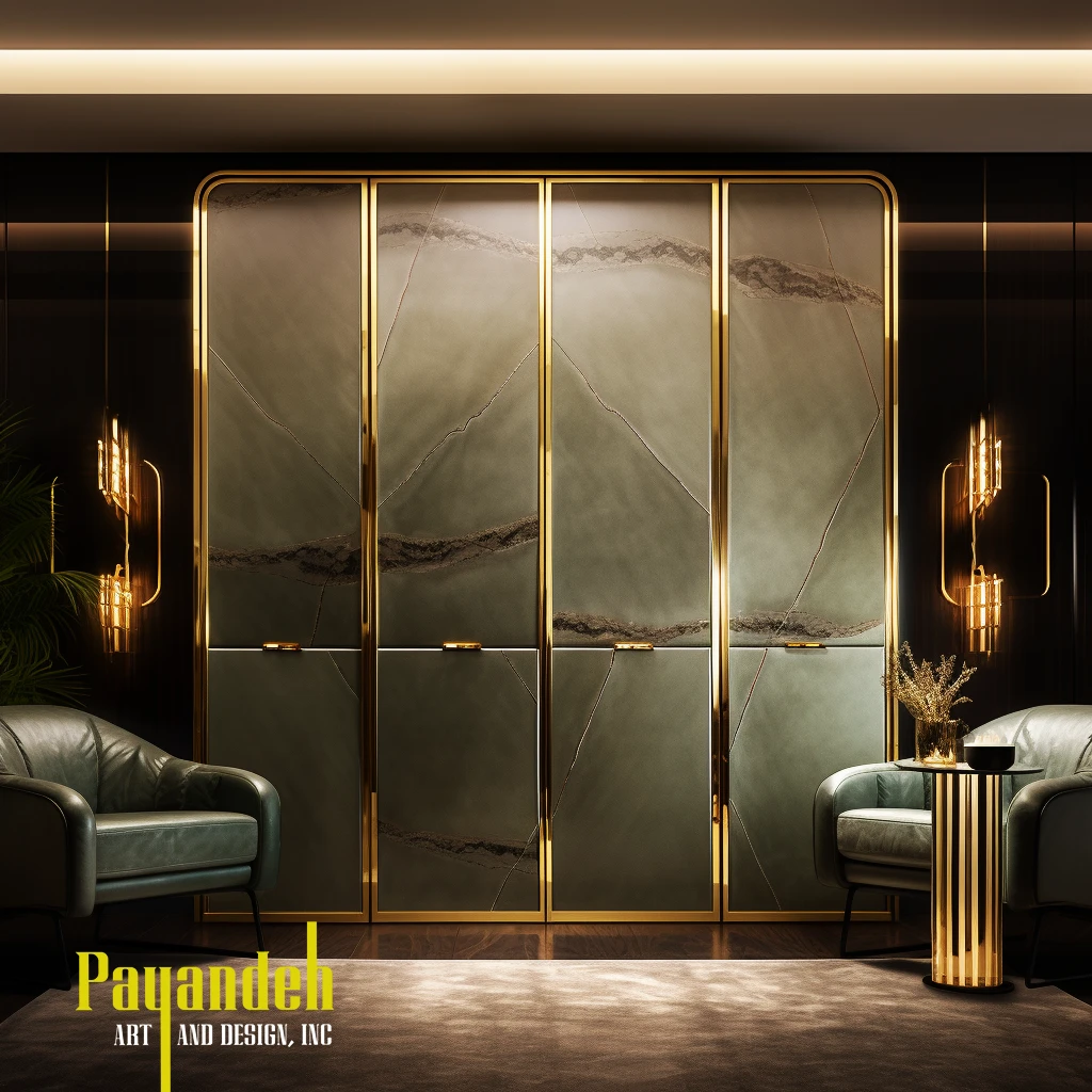 luxurious closet room