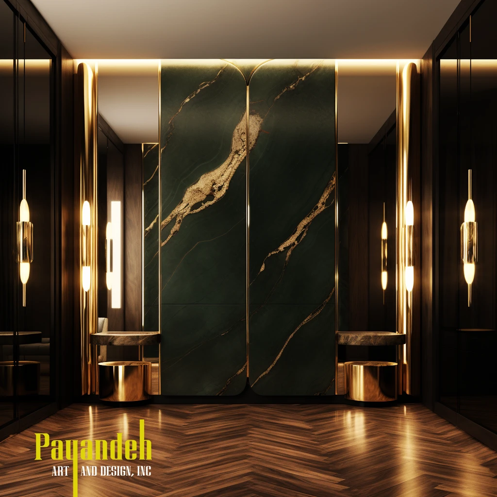 luxurious closet room