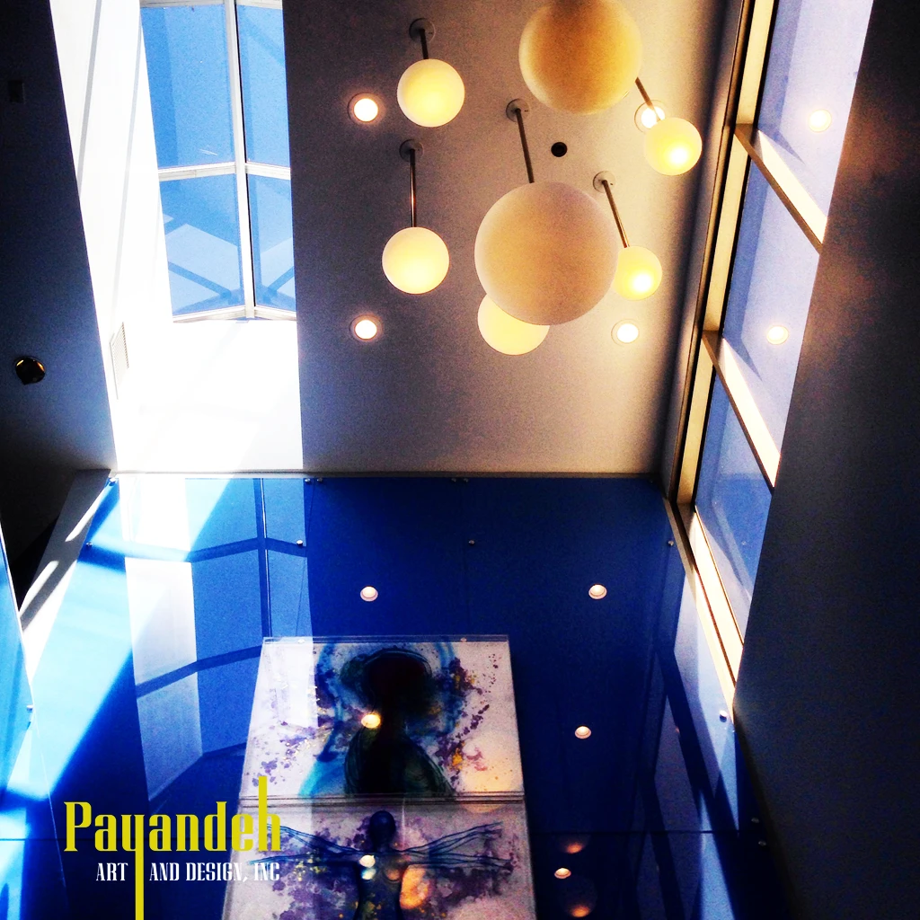 Oxnard California Interior Design blue
