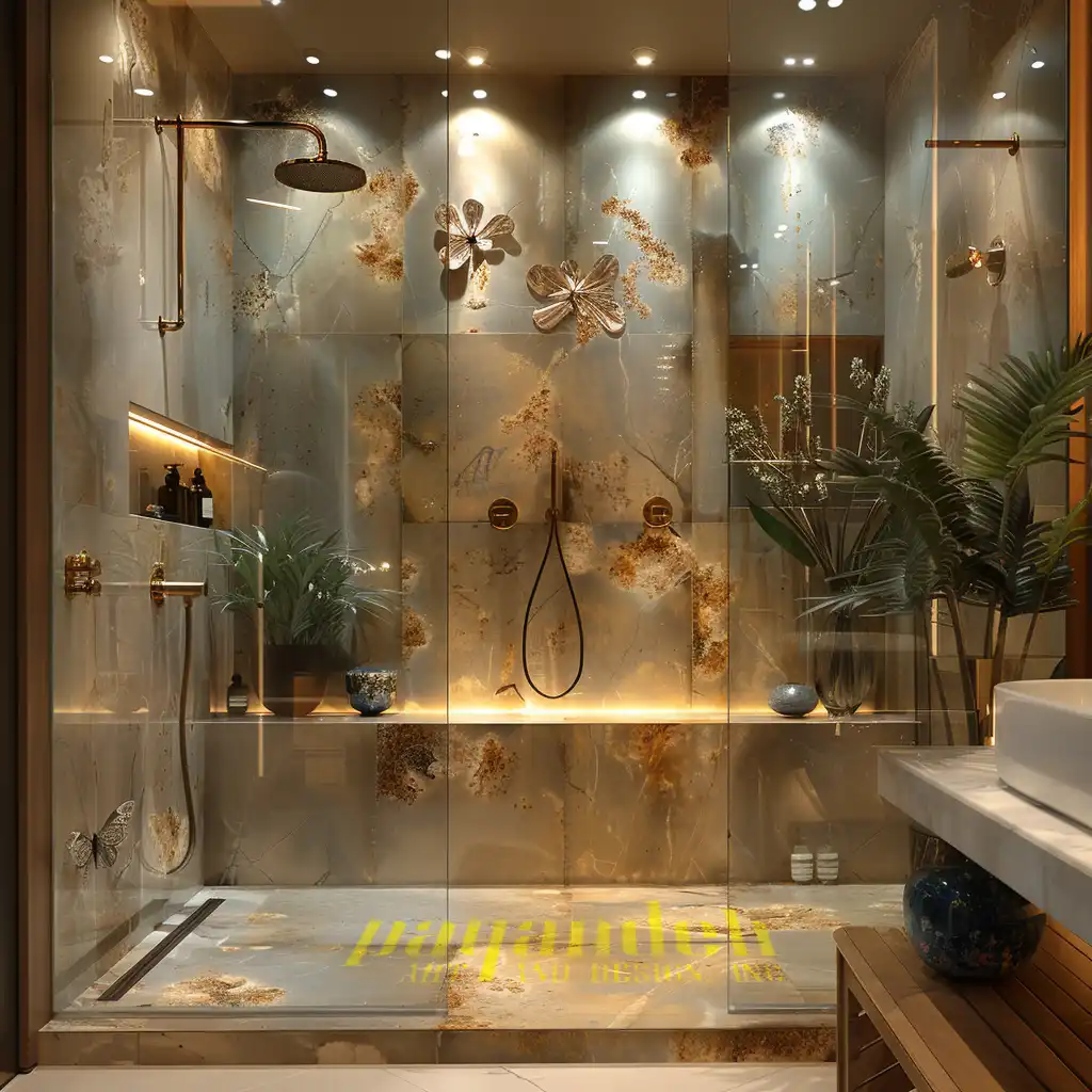 bath shower. butterfly 8 png